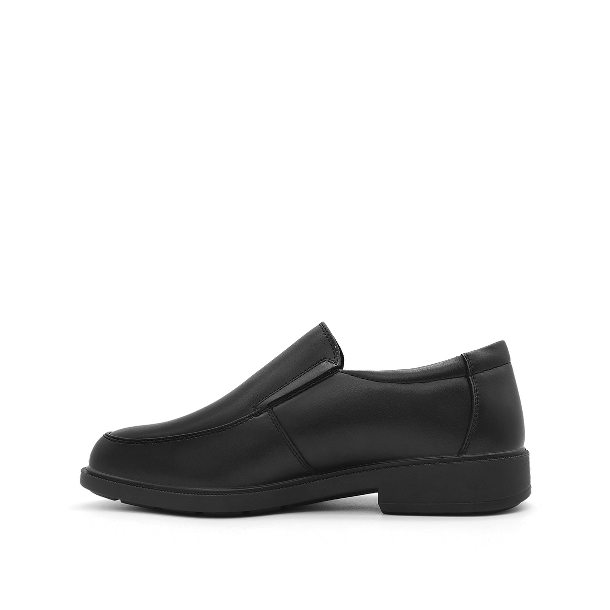 Shawn Slip On AT Men's Shoes - Black Leather