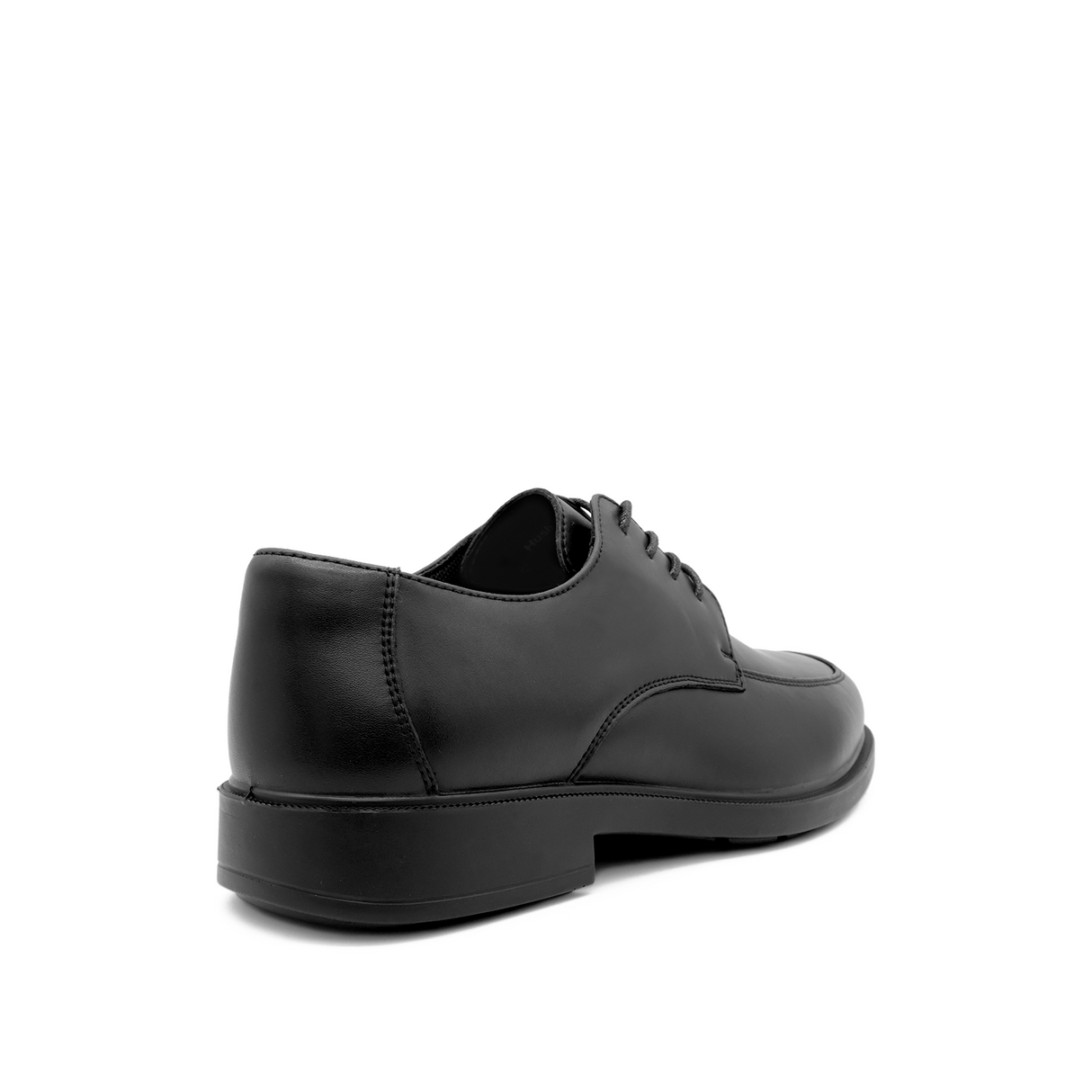 Teague Lace Up Men's Shoes - Black Leather Hush Puppies Philippines