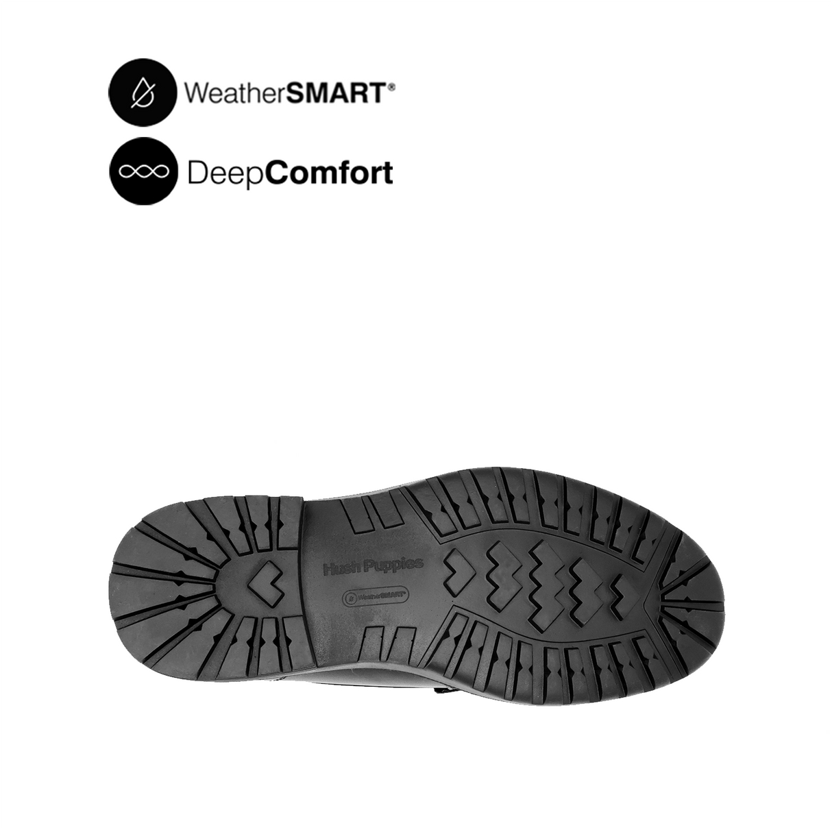 Napoleon Mocc Toe Men's Shoes - Black Leather WP Hush Puppies Philippines