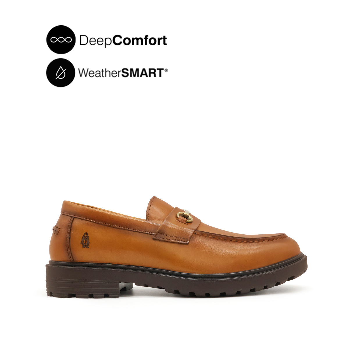 Napoleon Bit Men's Shoes -Tan Leather Waterproof