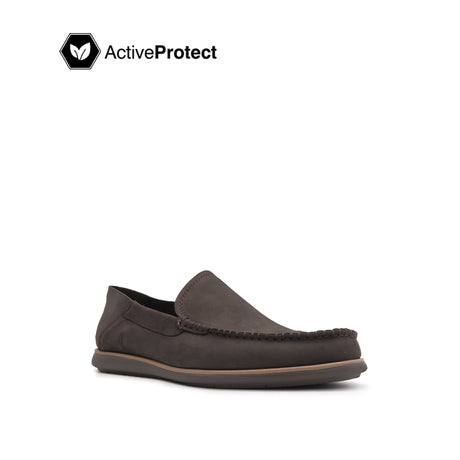 Nick Venetian Men's Shoes - Taupe Nubuck