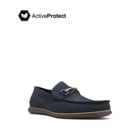 Nick Bit Men's Shoes - Navy Nubuck