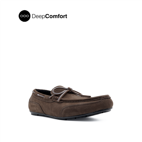 Nash Tassel Men's Shoes - Brown Tumbled Nubuck