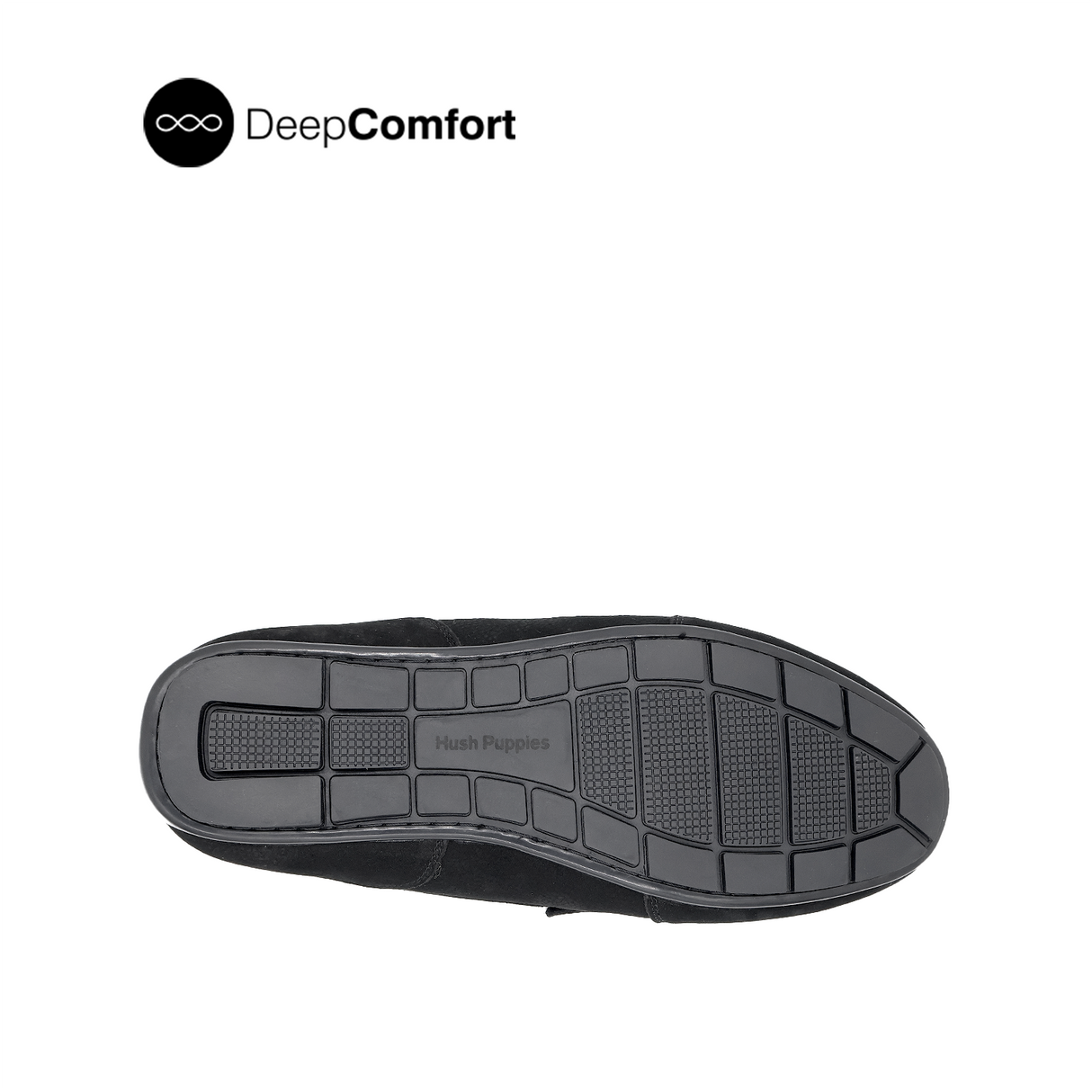 Nash Penny Men's Shoes - Black Tumbled Nubuck