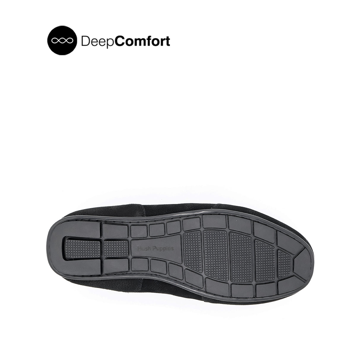 Nash Venetian Men's Shoes - Black Tumbled Nubuck