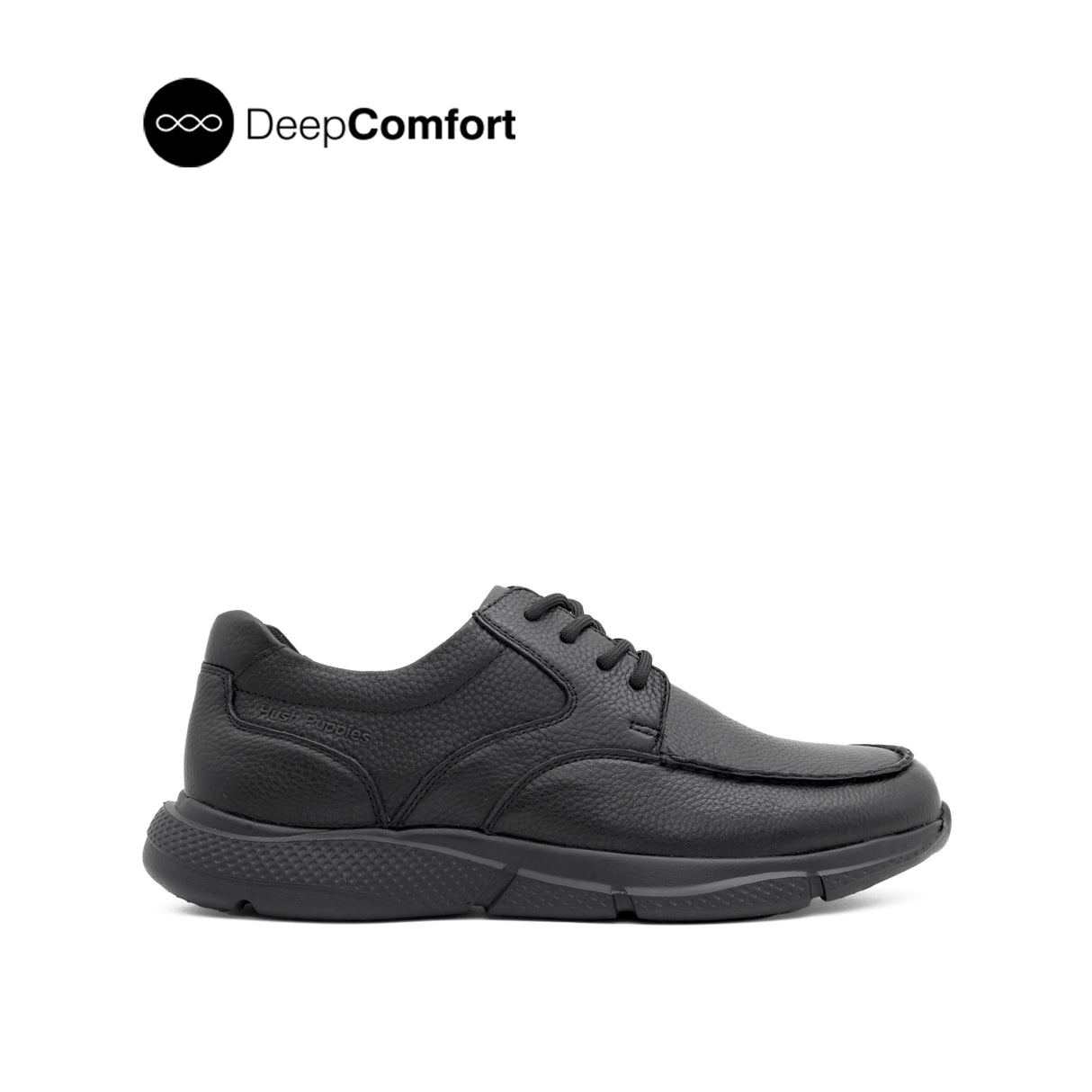 Neil Lace Up Men's Shoes - Black Tumbled Leather