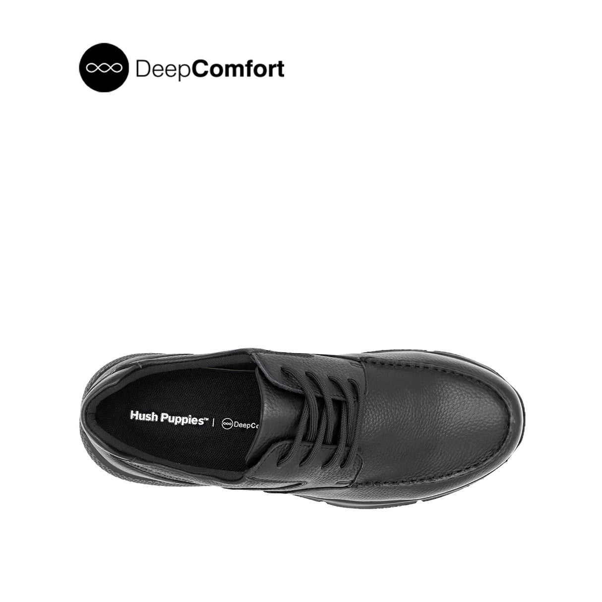 Neil Lace Up Men's Shoes - Black Tumbled Leather