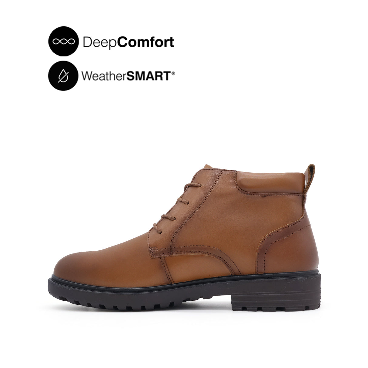 Napoleon Chelsea Boots Men's Shoes - Tan Leather WP