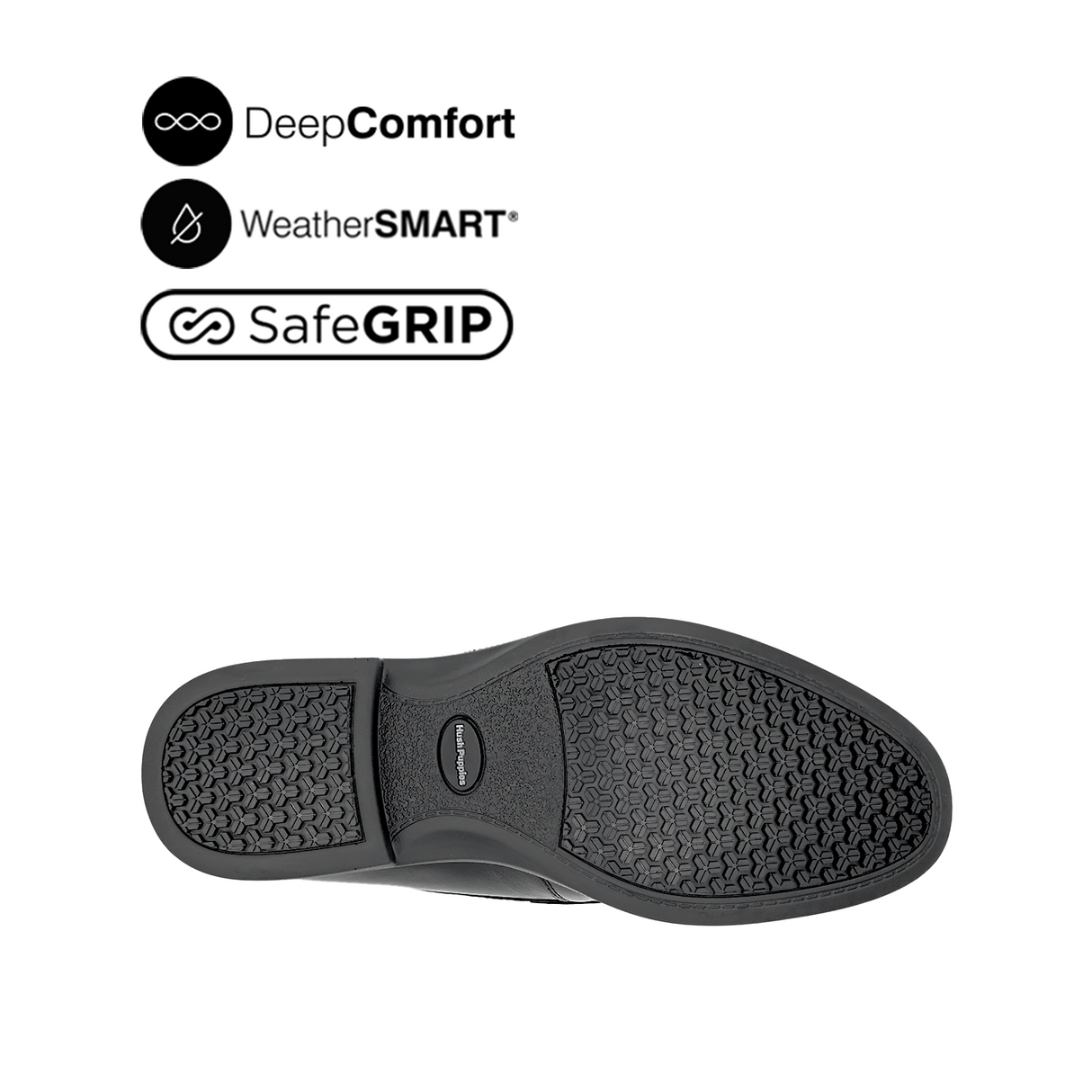 Jerry SO Mocc Toe Men's Shoes - Black Leather Waterproof