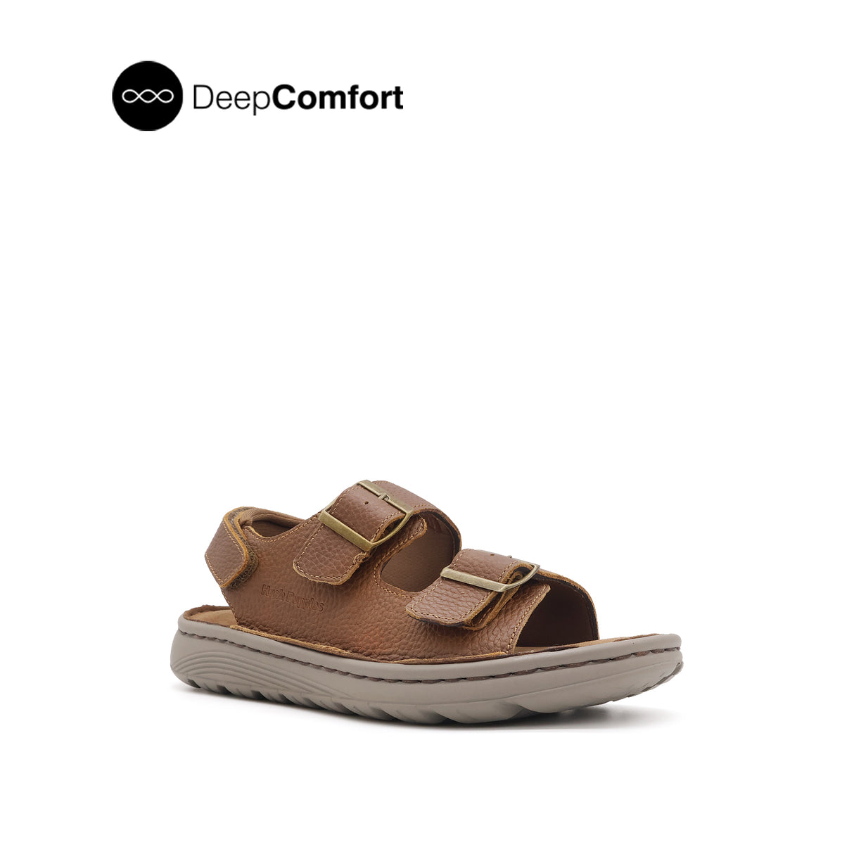 Kaiwalk Backstrap Men's Sandals - Tan Tumbled Leather