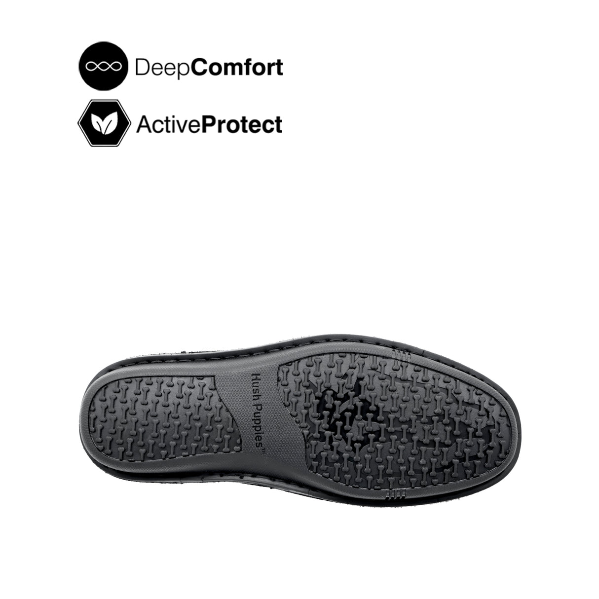 Saxon Metal Bit Men's Shoes - Black Tumbled Leather