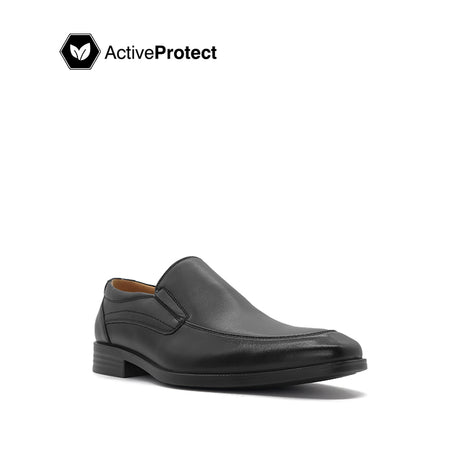 Egon Slip On AT Men's Shoes - Black Leather WP