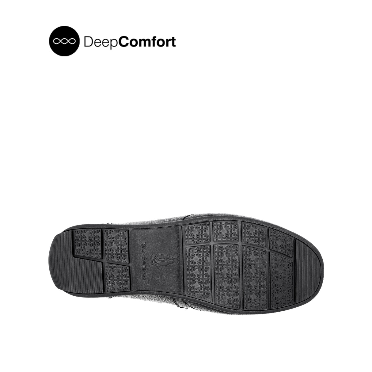 Raven Metal Bit Men's Shoes - Black Tumbled Leather