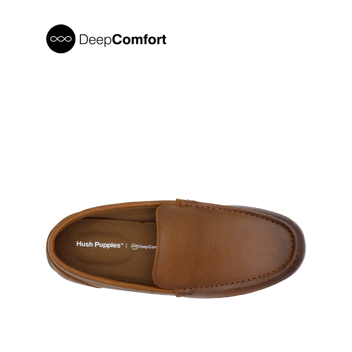 Raven Venetian Men's Shoes - Tan Tumbled Leather