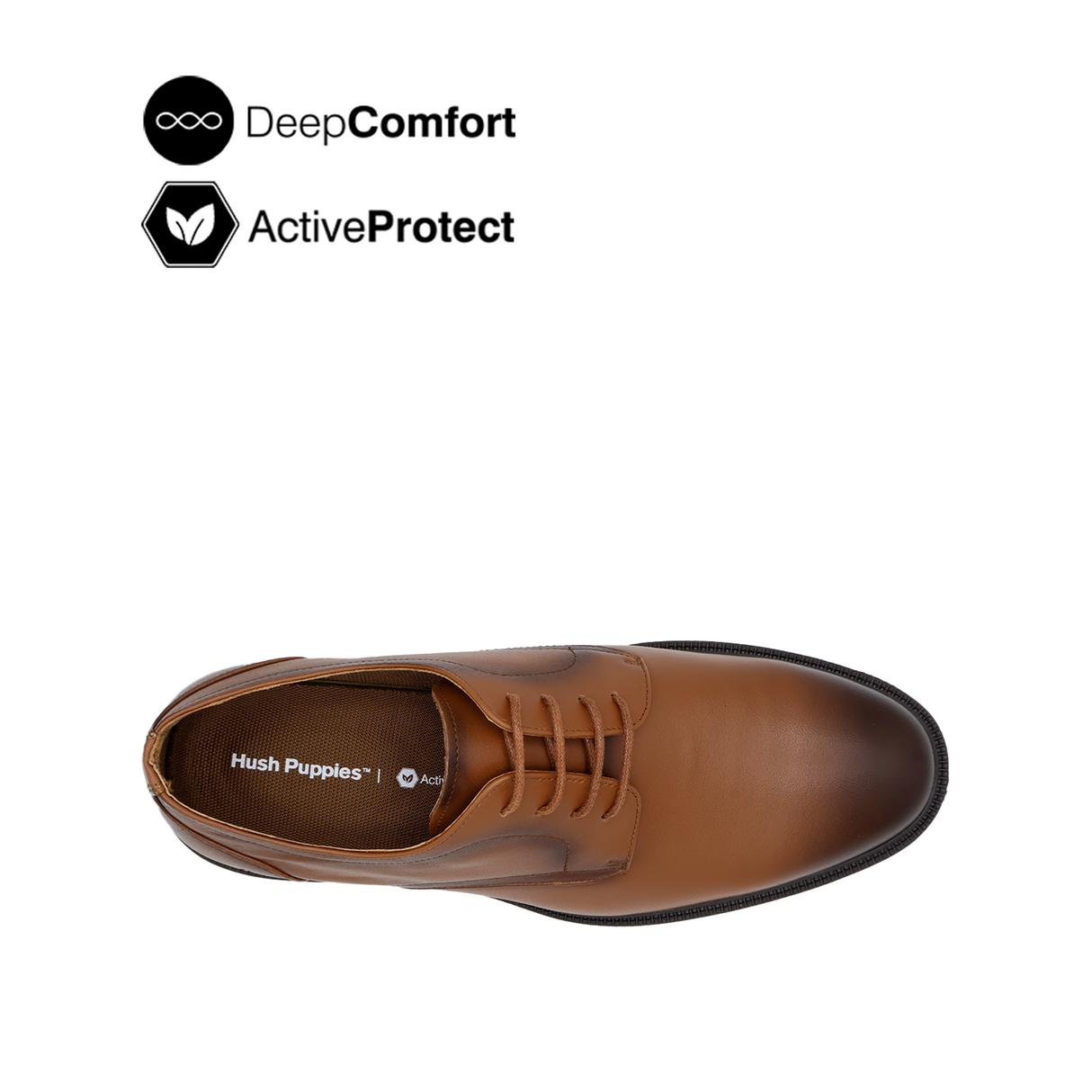 River Lace Up PT Men's Shoes- Tan Leather