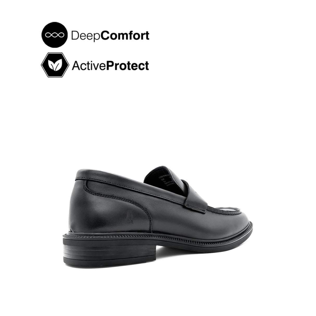River Penny Men's Shoes- Black Leather