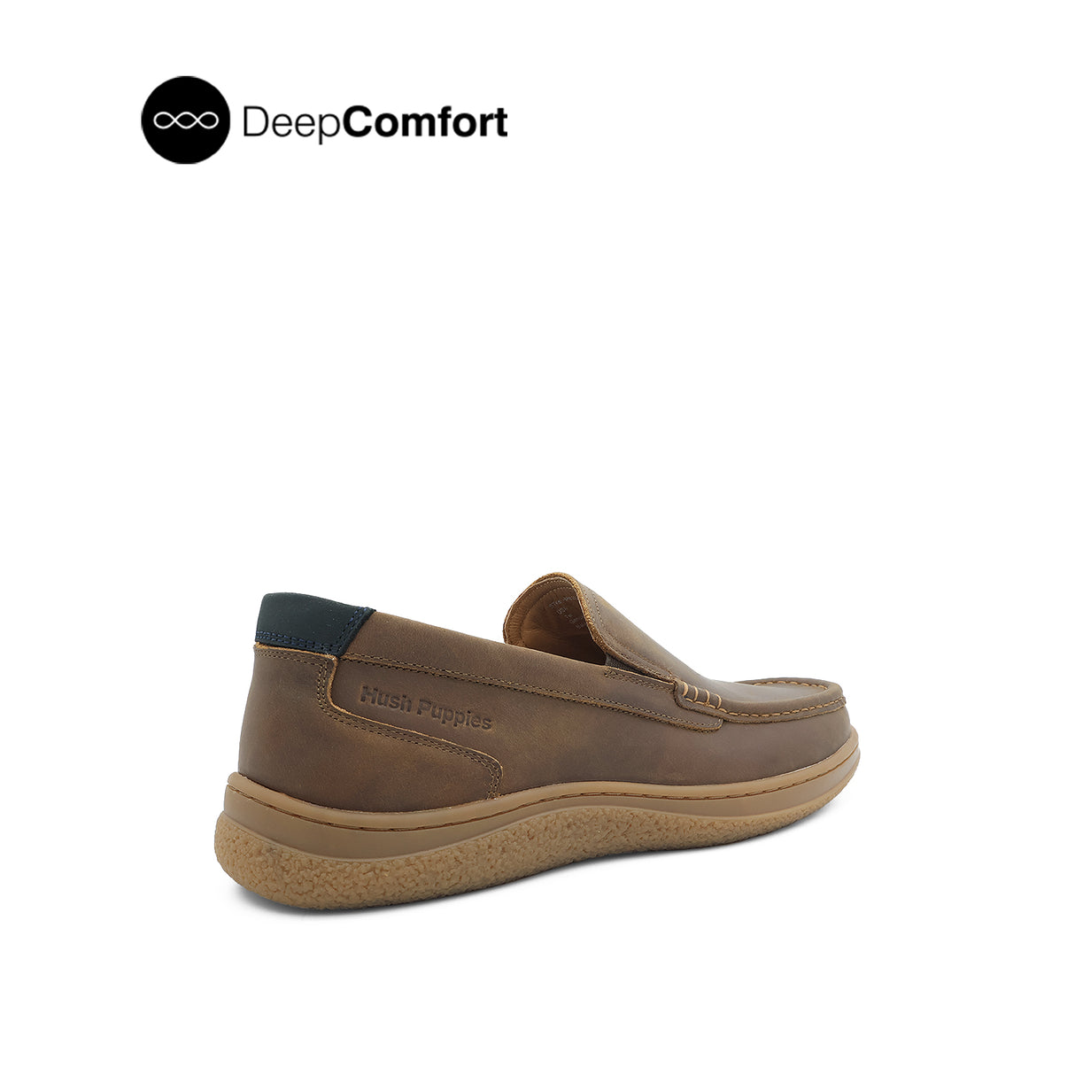 Russell Venetian Men's Shoes - Chestnut Brown Leather