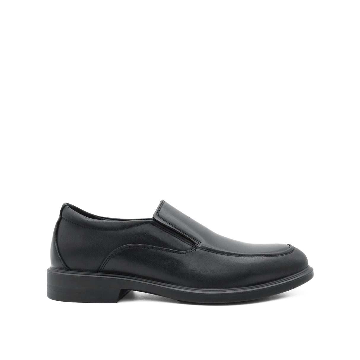 Samuel Slip On AT Men's Shoes - Black Leather