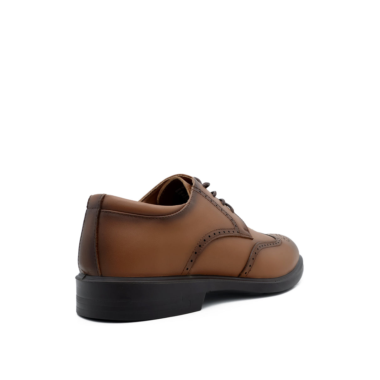 Samuel Wingtip Men's Shoes - Tan Leather