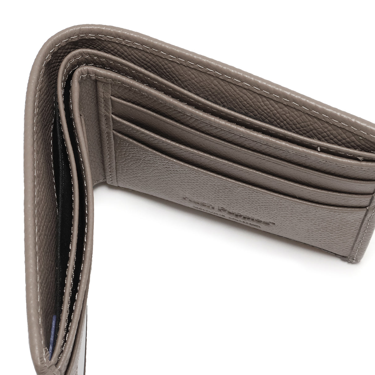 Samuel Short Wallet With Hidden Compartment - Brown