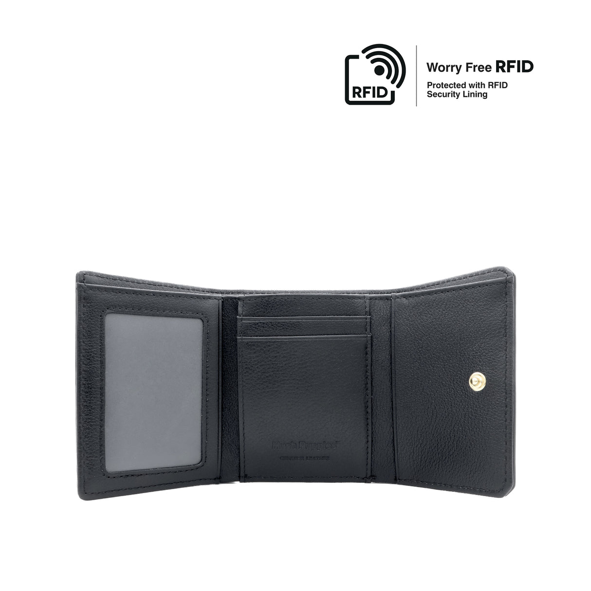 Christopher Tri-fold Wallet Men's Wallet - Black