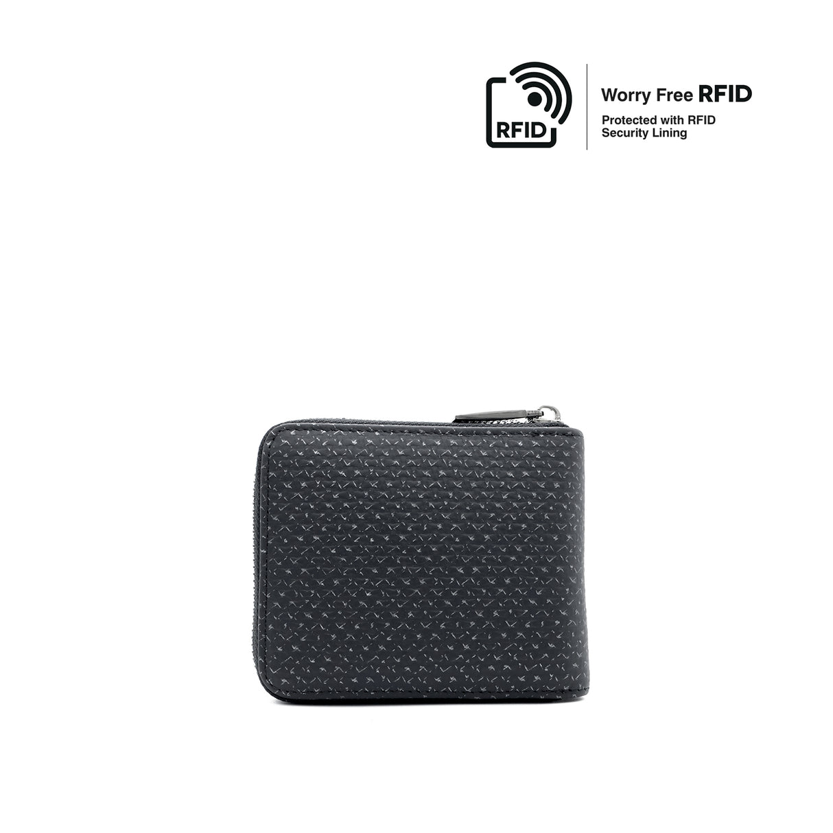 Cannon Zip Wallet Men's Wallet - Black