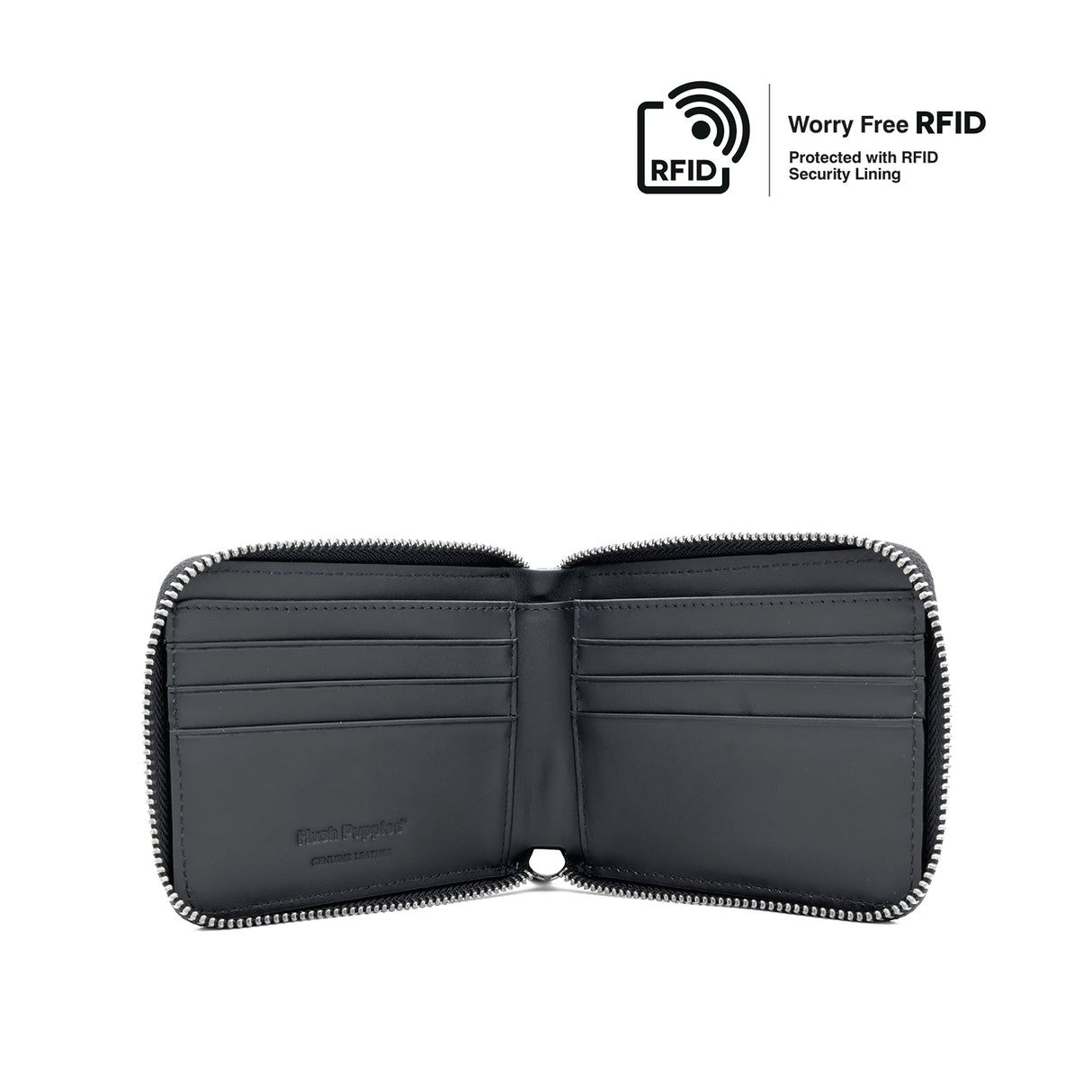 Cannon Zip Wallet Men's Wallet - Black