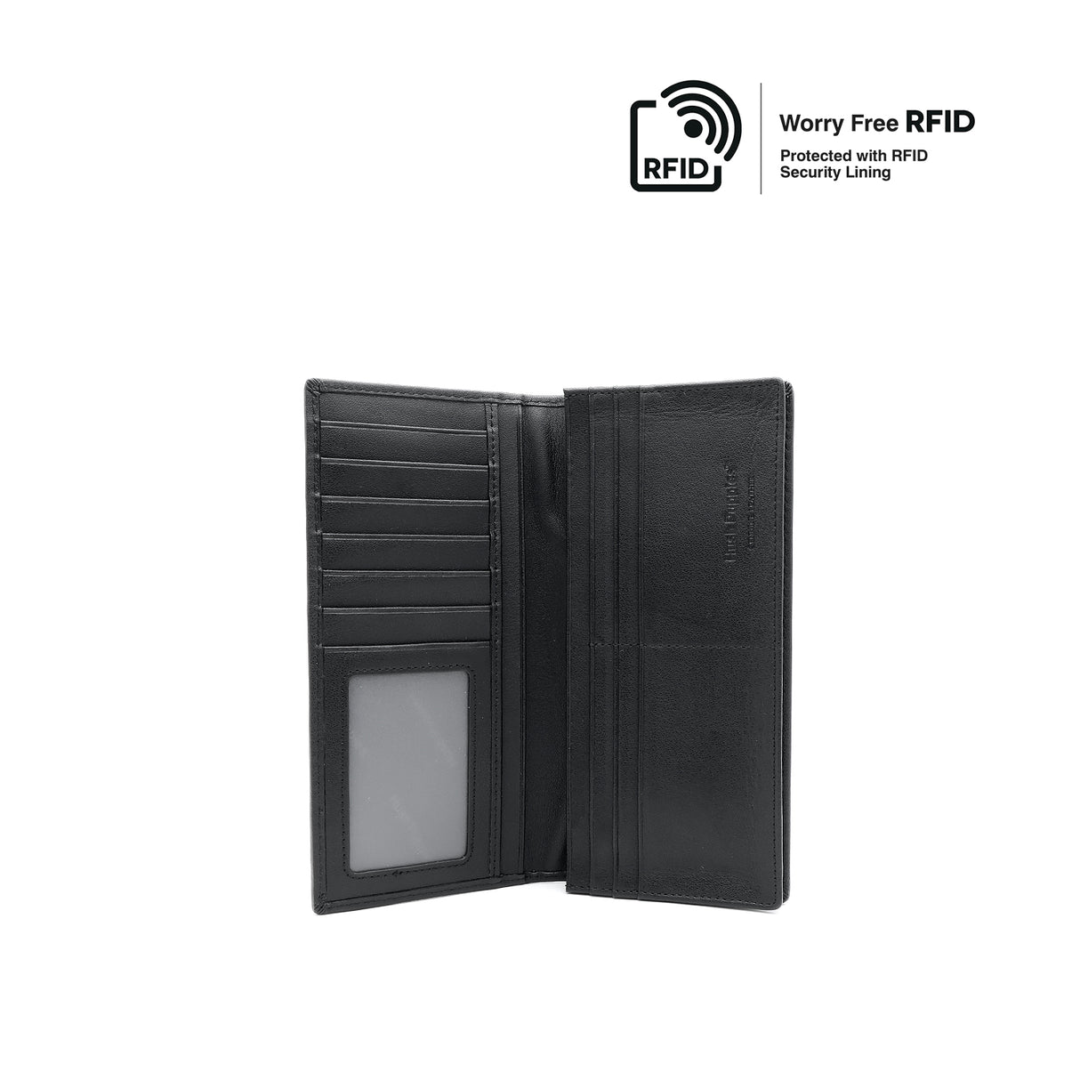 Coby Long Wallet Men's Wallet - Black