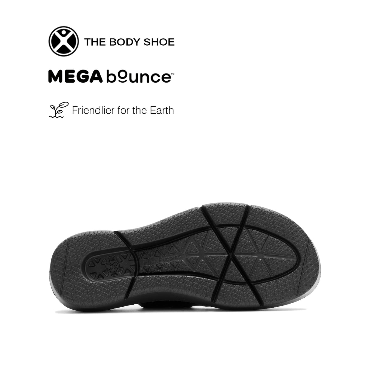 Uplift 2-Band Slide Women's Sandals - Bold Black Leather