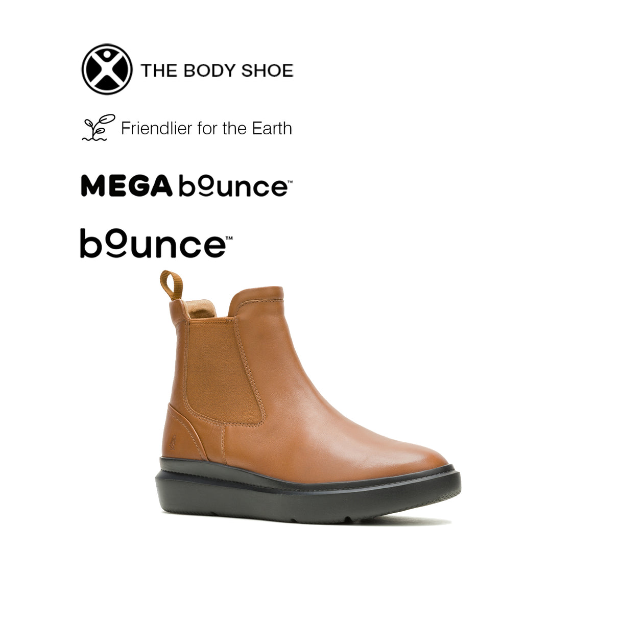 Joy Chelsea Women's Shoes - Cognac Leather