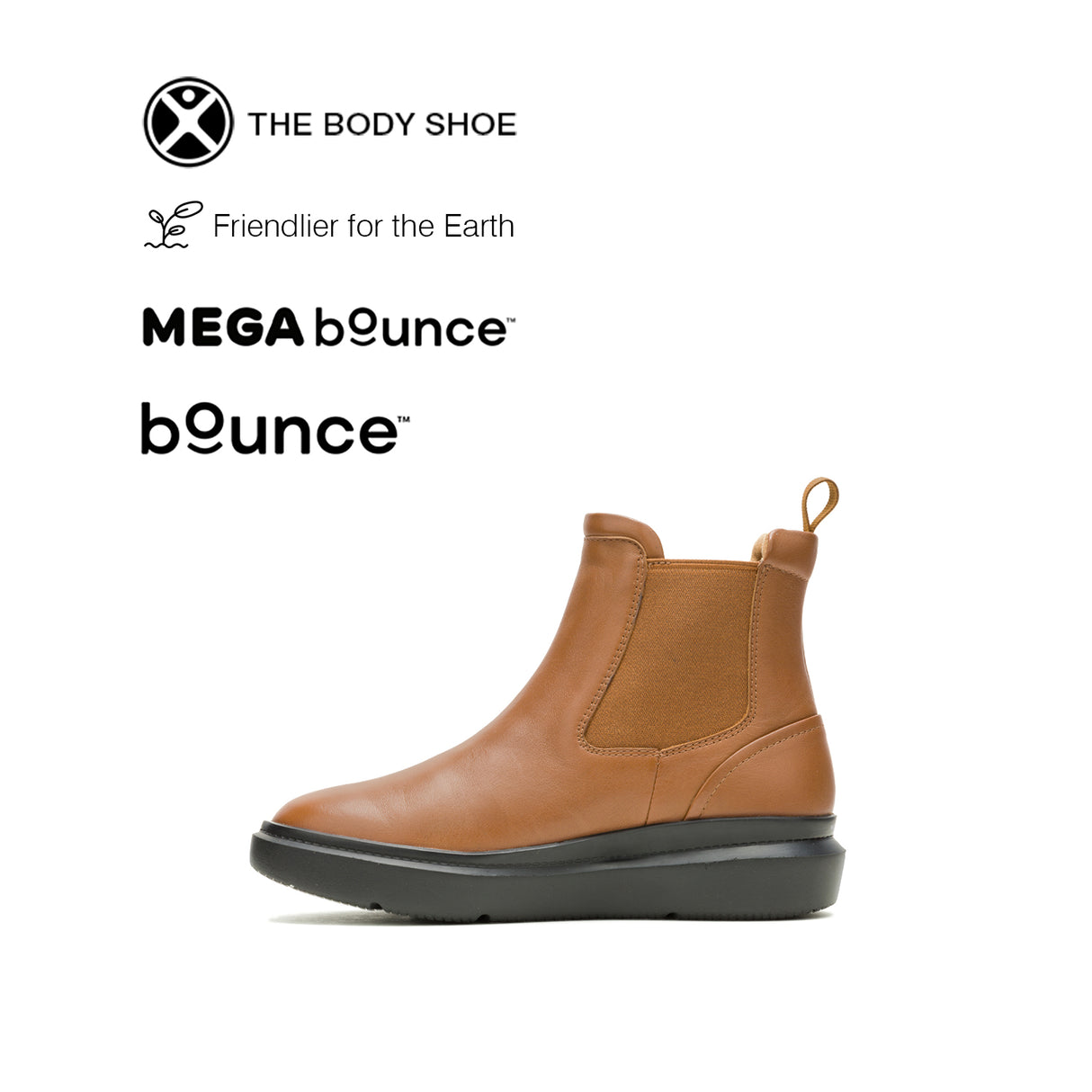 Joy Chelsea Women's Shoes - Cognac Leather