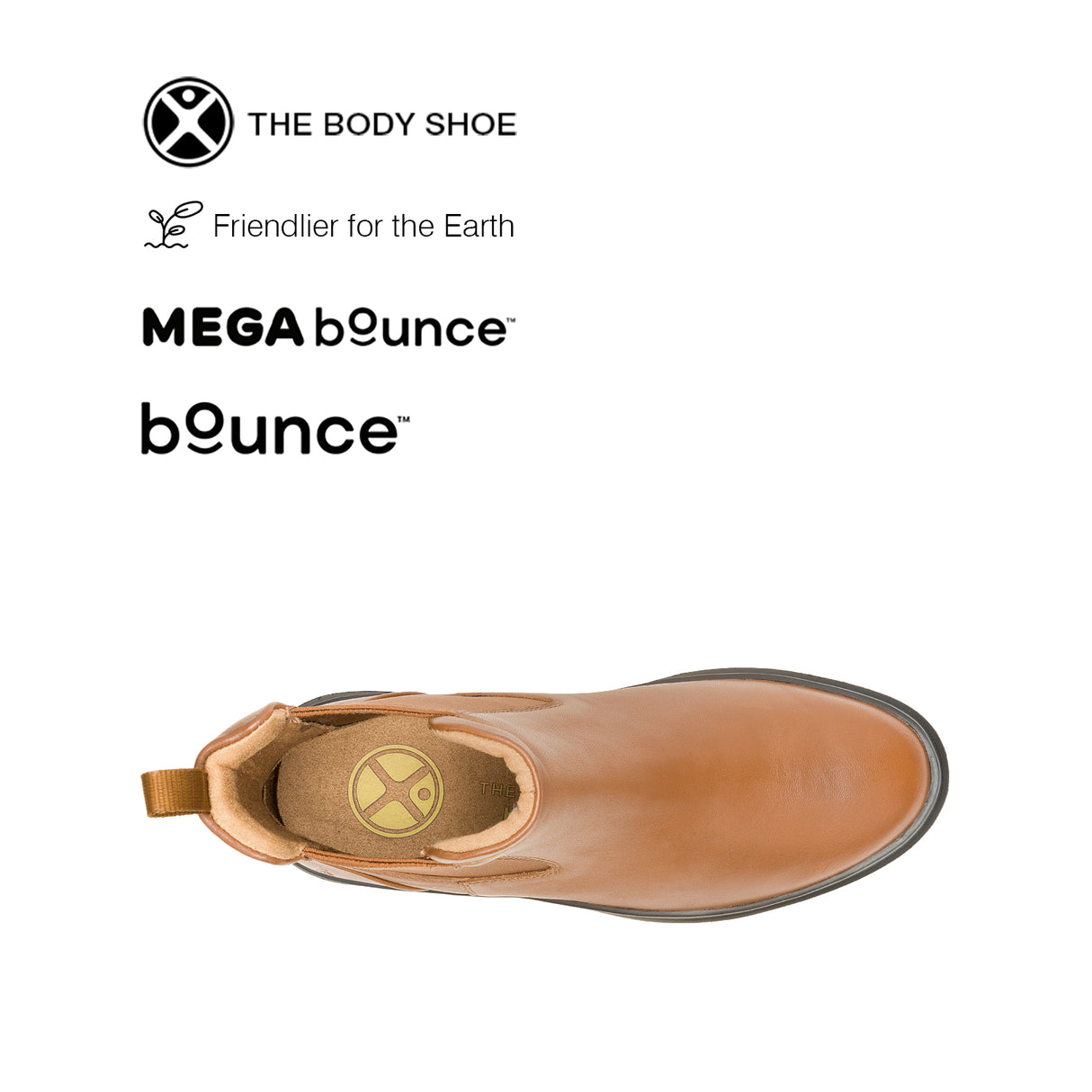 Joy Chelsea Women's Shoes - Cognac Leather