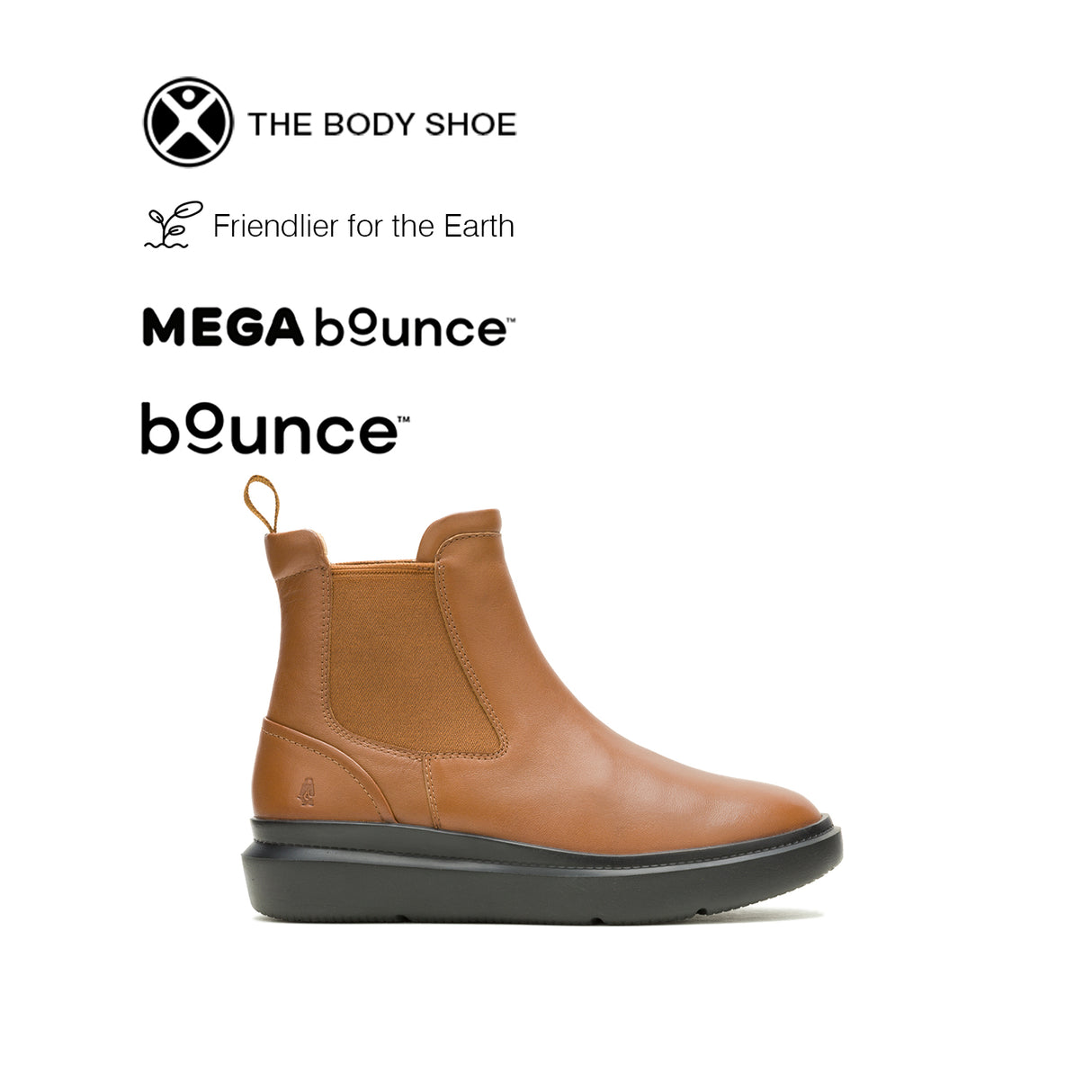 Joy Chelsea Women's Shoes - Cognac Leather