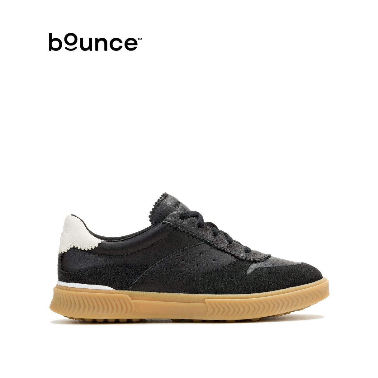 Mae Toe Cap Lace Women's Shoes - Bold Black Leather