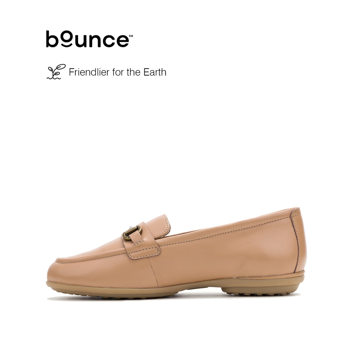 Alice Bit Loafer Women's Shoes - Soft Tan Leather
