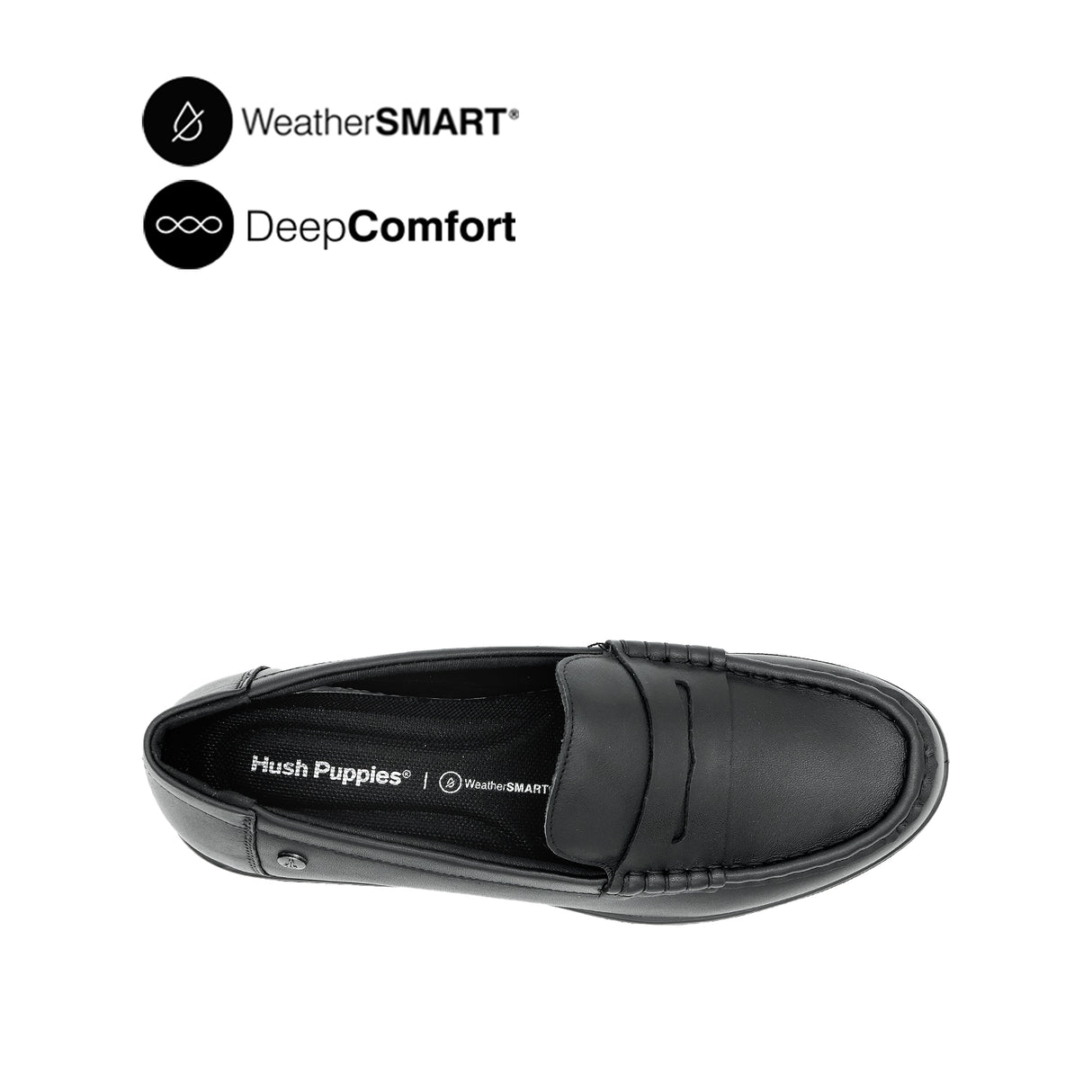 Kate Penny Women's Shoes - Black Leather WP