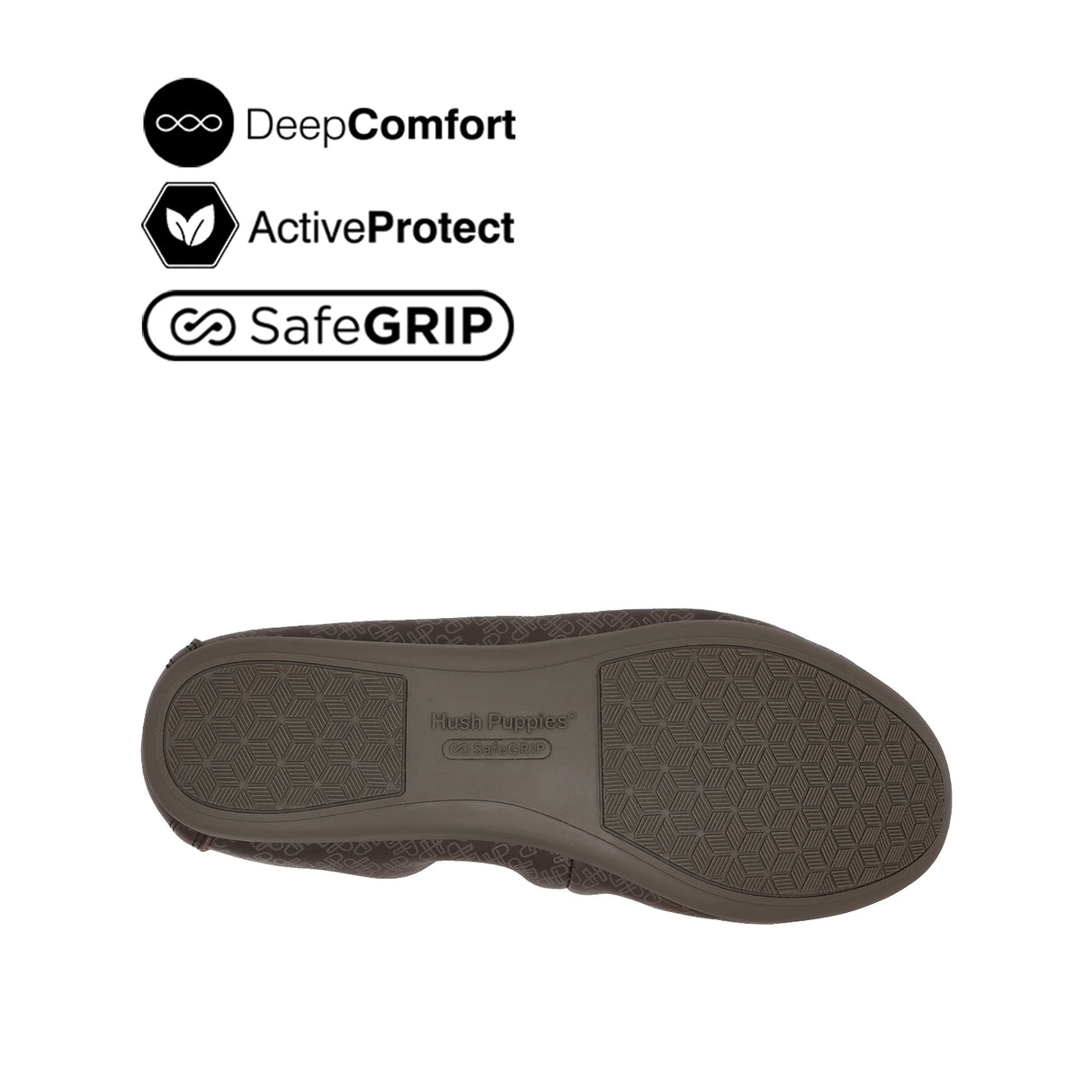 Georgie Slip On Pt Women's Shoes - Brown Monogram Fabric Leather