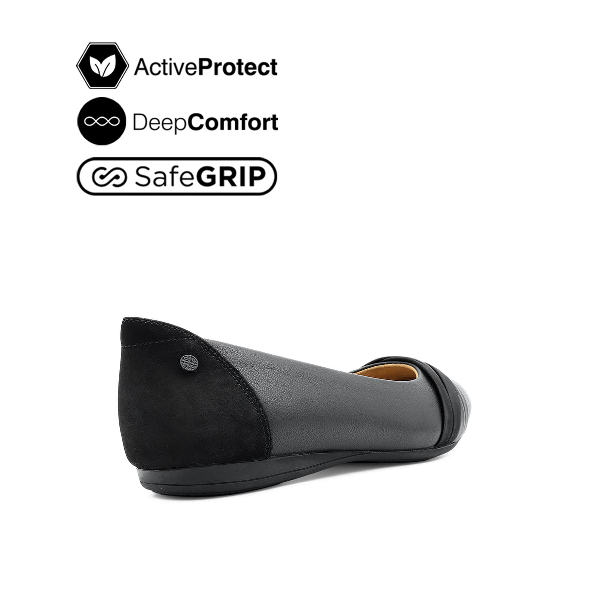 Georgie Ornament Women's Shoes - Black Leather