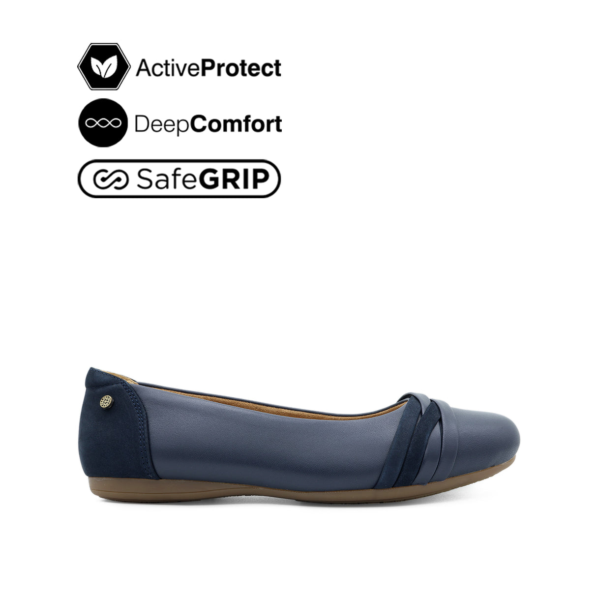 Georgie Ornament Women's Shoes - Navy Leather