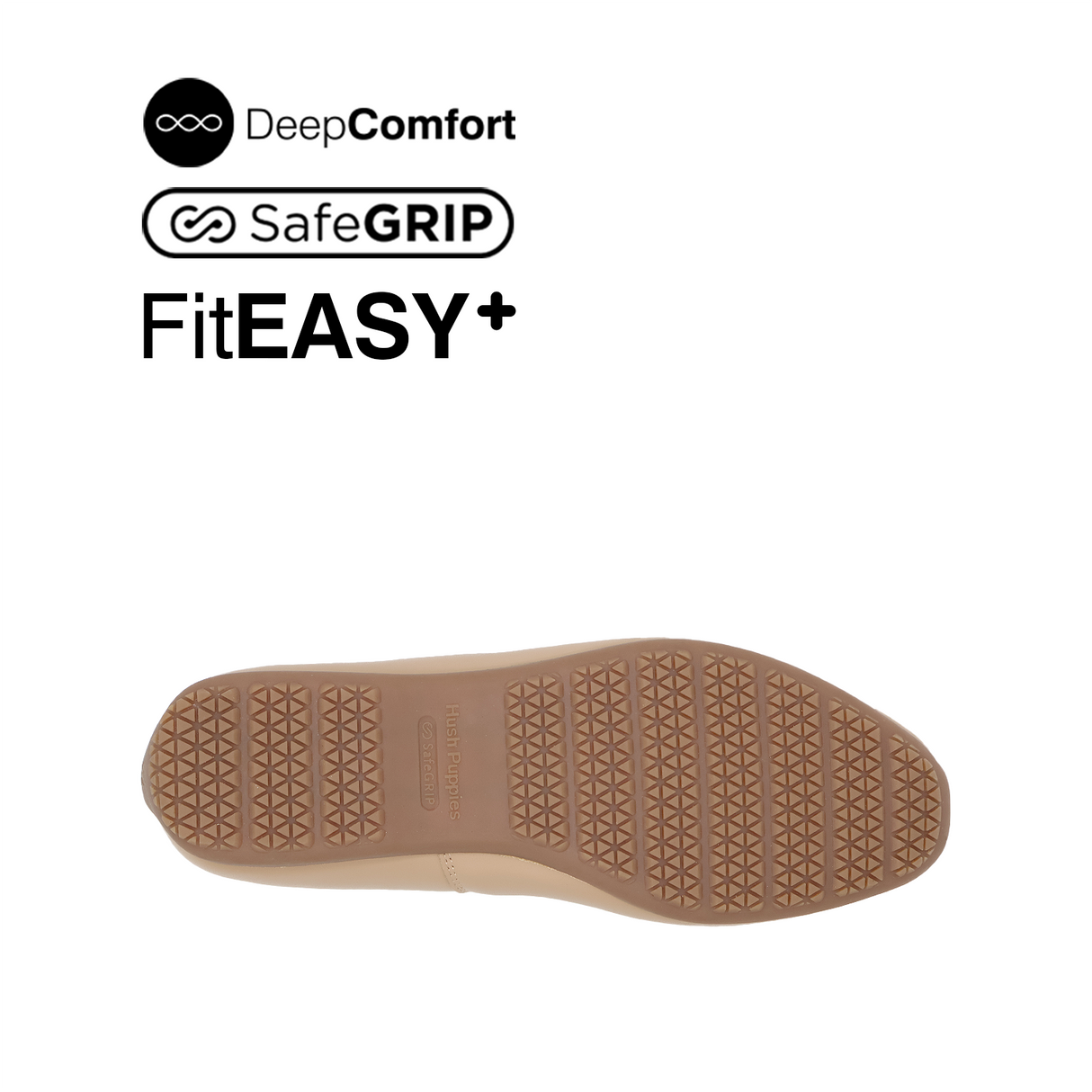 Nicollete Plain Toe Women's Shoes - Nude Leather