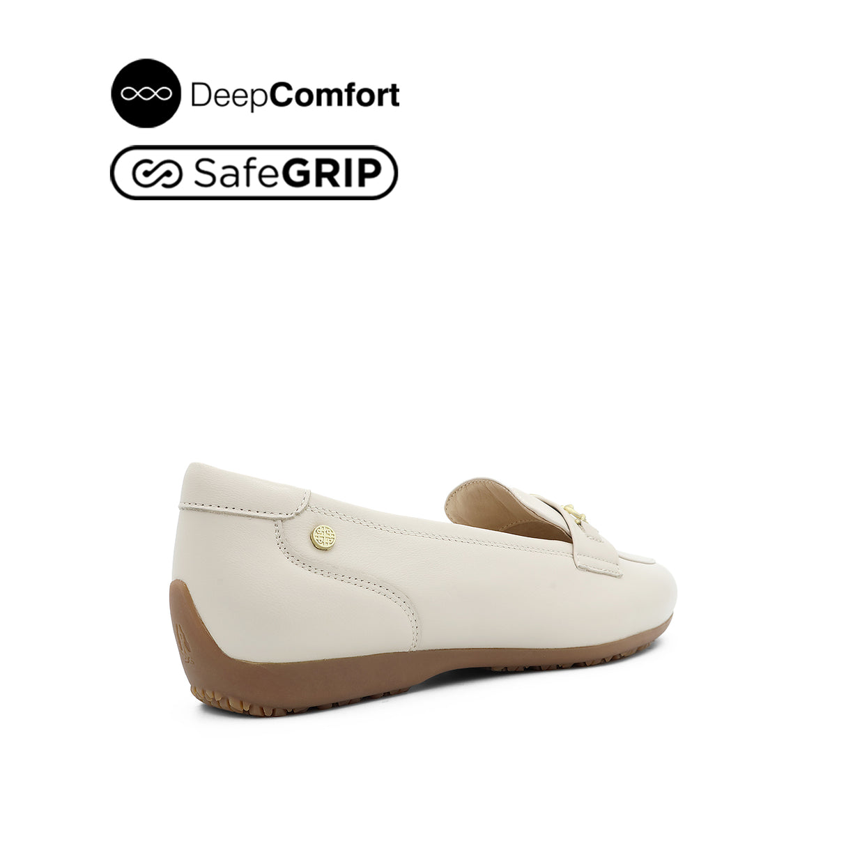 Nicollete Bit Women's Shoes - Cream Leather