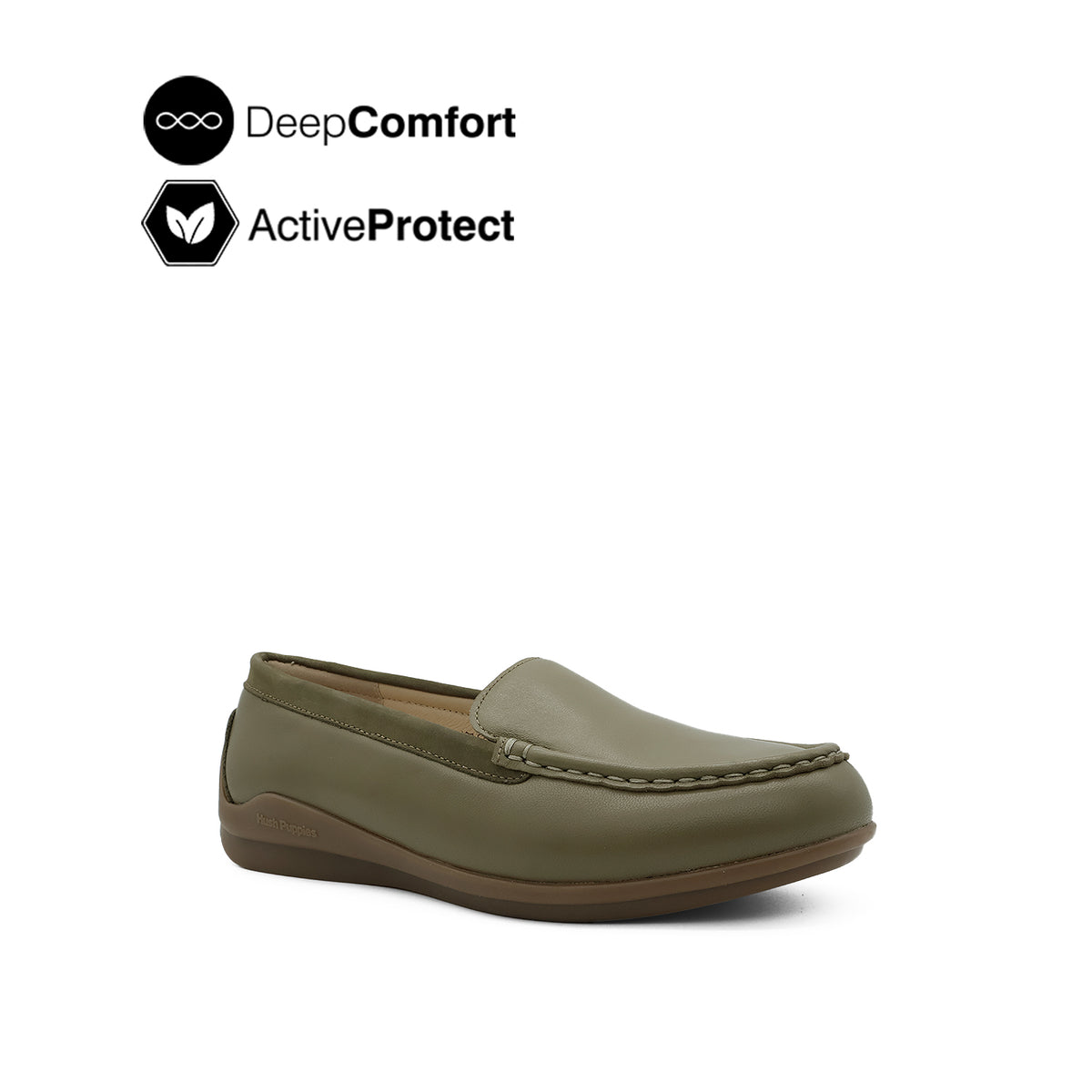 Rikki Venetian Women's Casual Shoes - Khaki Nubuck Hush Puppies Philippines
