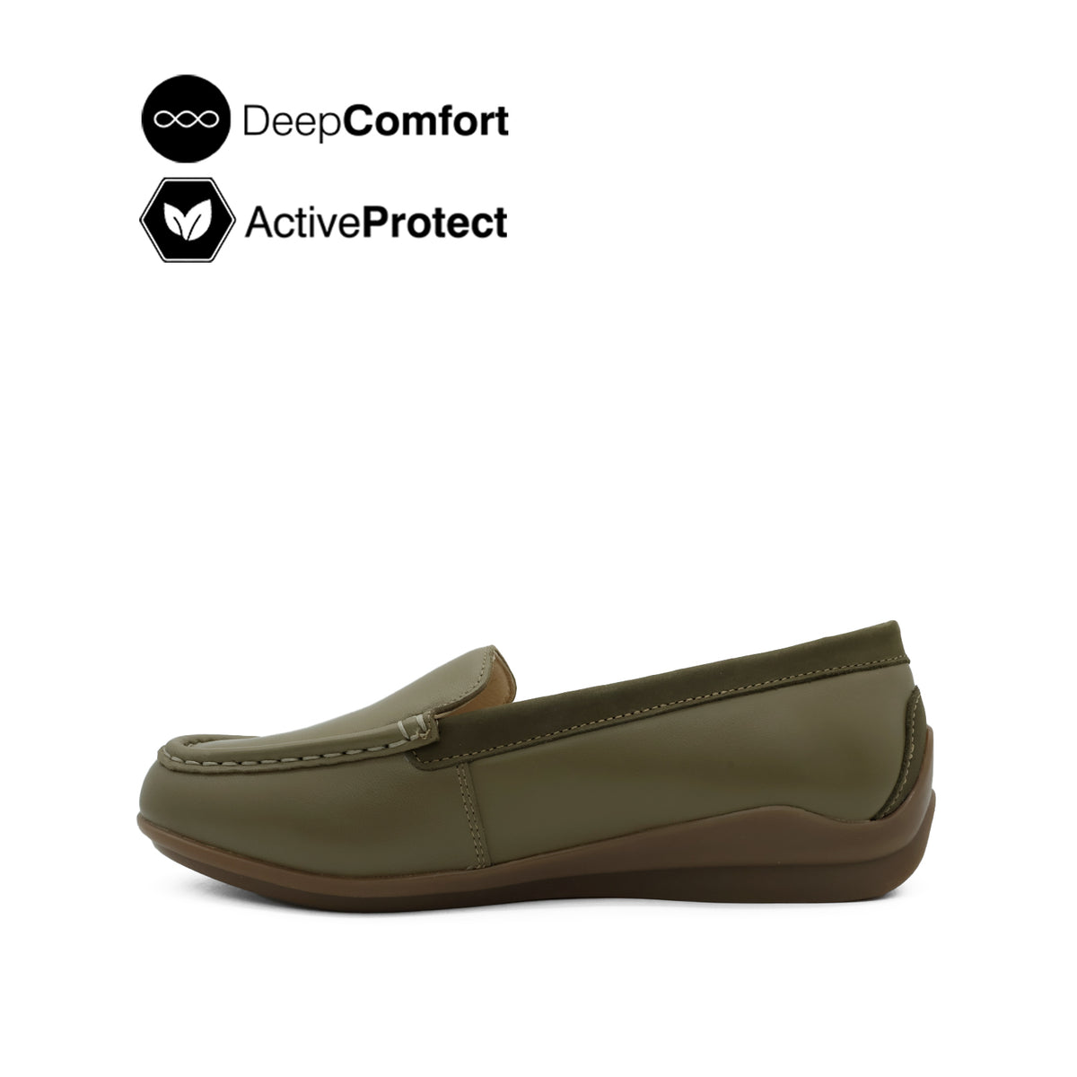 Rikki Venetian Women's Casual Shoes - Khaki Nubuck Hush Puppies Philippines