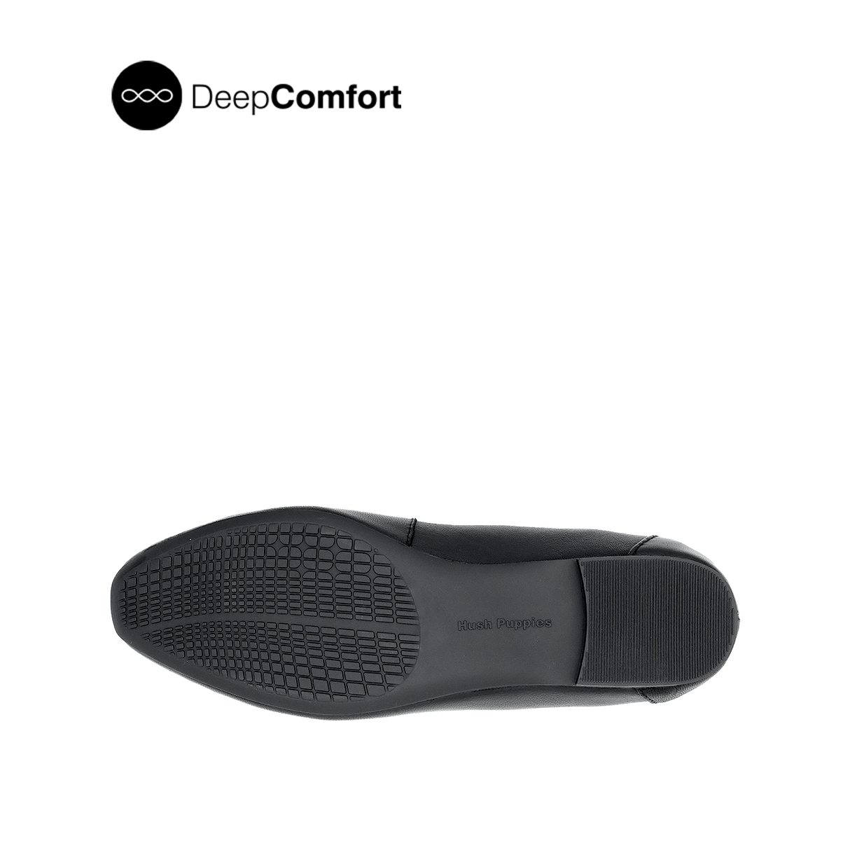 Noreen Gathered Women's Shoes - Black Leather