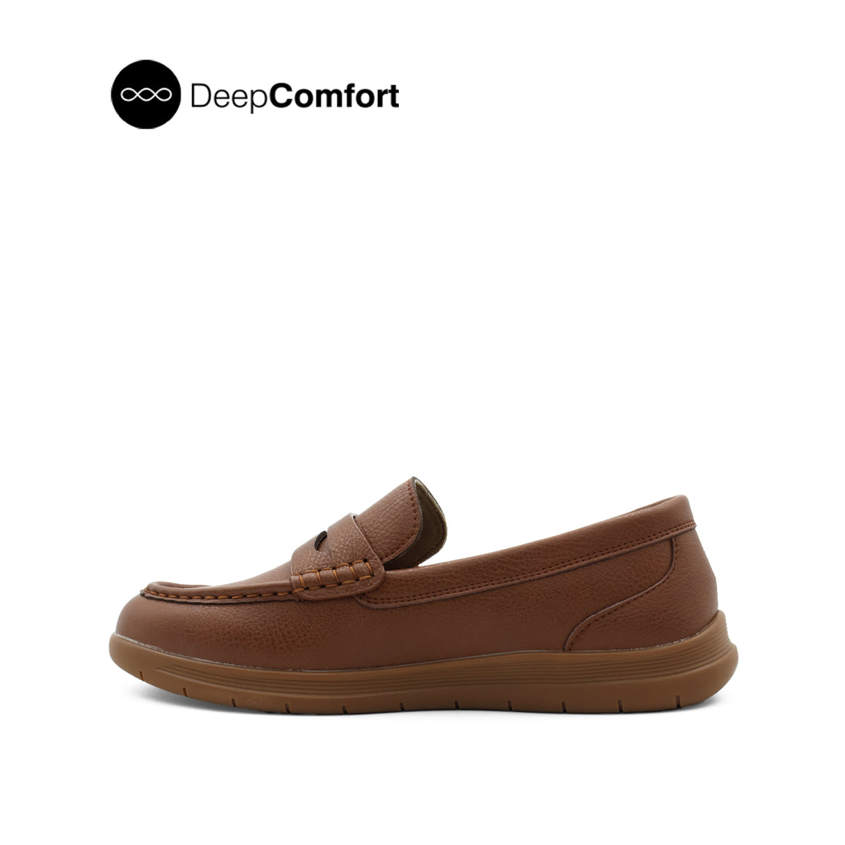 Shirl Penny Women's Shoes - Tan Coated Leather