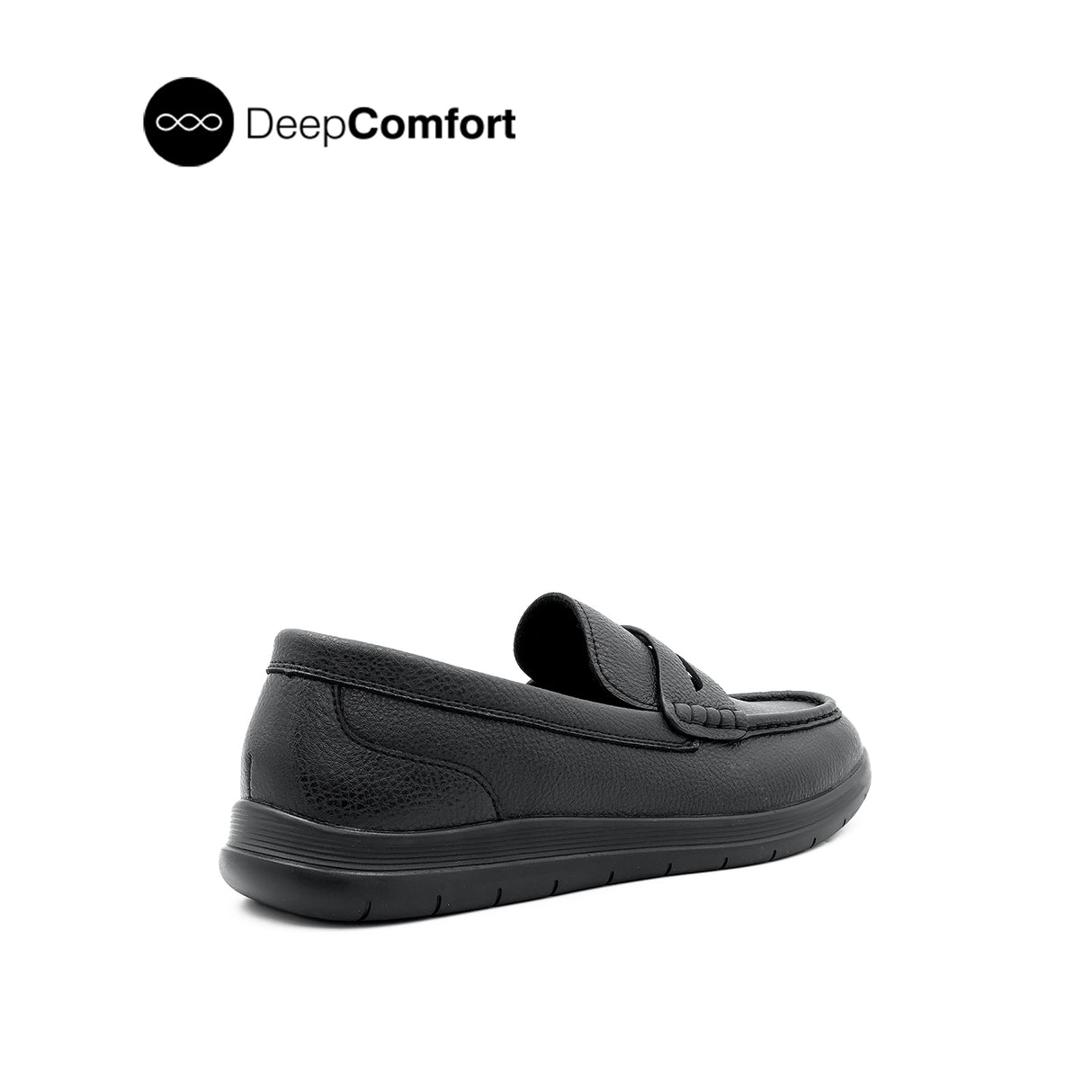 Shirl Penny Women's Shoes - Black Coated Leather