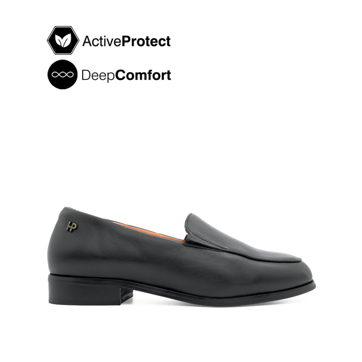 Nara Loafer Women's Shoes - Black Leather