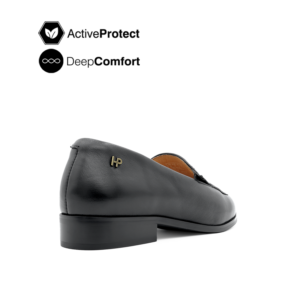 Nara Loafer Women's Shoes - Black Leather