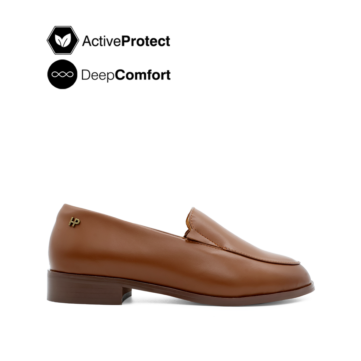Nara Loafer Women's Shoes - Cognac Leather
