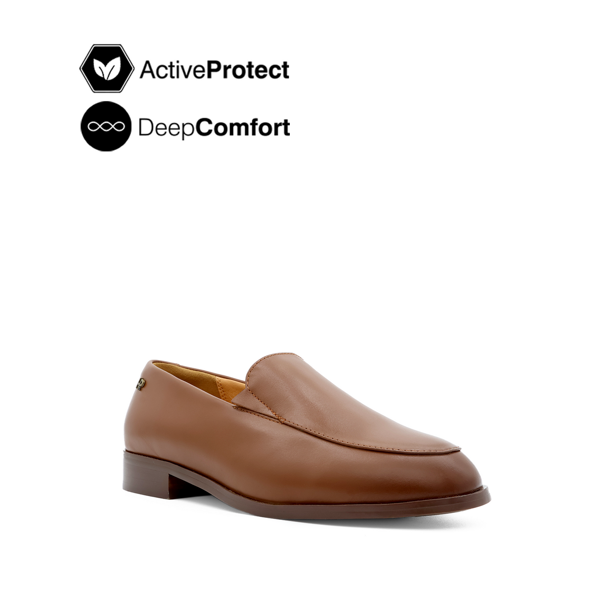 Nara Loafer Women's Shoes - Cognac Leather
